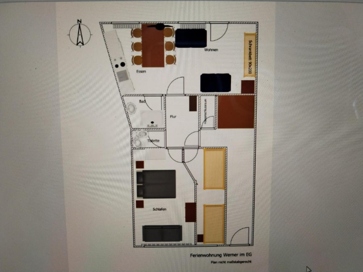 Ferienwohnung Rhede No 1 Im Eg Экстерьер фото